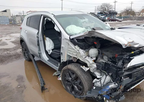 2020 Kia Sportage S from USA, damaged, VIN KNDP6CAC4L7727774